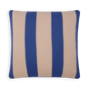 Kissenbezug aus Baumwollstrick Kobaltblau von Enkel