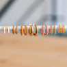 Creolen Hoops 16mm - Lachs/Gold