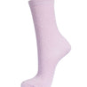 Glitzersocken rosa- silber von Sock Talk