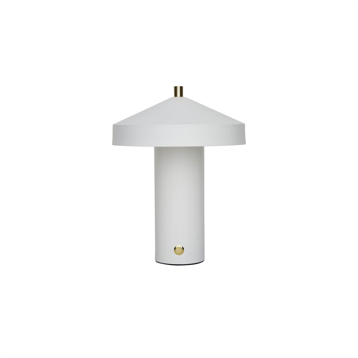 OYOY HATTO Akku-Tischleuchte in Nude – kabellose LED-Lampe im skandinavischen Design, mobil und dimmbar