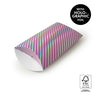 Geschenkverpackung Holographic Pink
