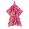 VAAT Geschirrtuch Leo-Design in Pink und Sand – saugstarkes Küchentuch aus Baumwolle mit Aufhängeschlaufe