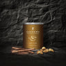 Produktbild P-Stash Cashews Roasted Cinnamon in goldener Verpackung.